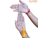 Natural Sphatik Simple Mala - (12 MM)