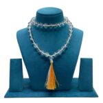 Natural Sphatik Simple Mala - (12 MM)