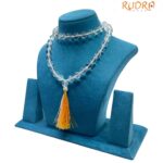 Natural Sphatik Simple Mala - (12 MM)