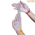Natural Sphatik Simple Mala - (15 MM)
