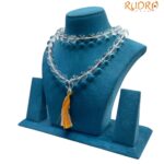 Natural Sphatik Simple Mala - (15 MM)