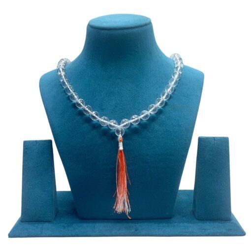 Sphatik Diamond Cut Mala - 10 MM - (54+1 Beads)
