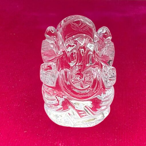 Sphatik ganesh - 1.25 Inches (28 gms)