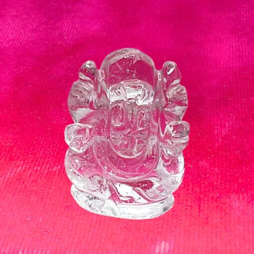 Sphatik ganesh - 1.25 Inches (15 gms)