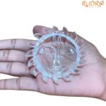 Crystal Sphatik Surya - 3 Inches - ( 148 Gram )