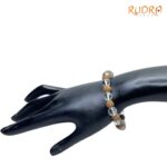 Sphatik Rudraksha Bracelet - 9 MM