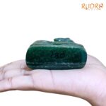 Green Jade Margatha Nandi 130 Gram - 2 Inches