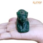 Green Jade Margatha Nandi 135 Gram - 1.75 Inches