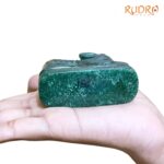 Green Jade Margatha Nandi 156 Gram - 1.75 Inches