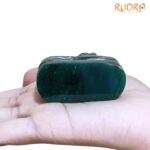 Green Jade Margatha Nandi 93 Gram - 1.75 Inches