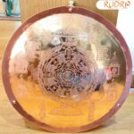 SiddhChakr Round In Copper 12 by 12 Inches