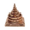 Pure Copper Hollow Meru Shree Yantra - 112 Gram