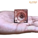 Pure Copper Hollow Meru Shree Yantra