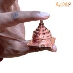 Pure Copper Hollow Meru Shree Yantra
