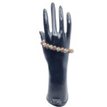 Crystal Rudraksha Bracelet - 10 MM