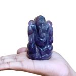 Amethyst Ganesha Idol - 3 Inches - (218 Grams )