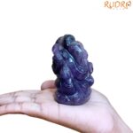 Amethyst Ganesha Idol - 3 Inches - (218 Grams )