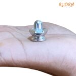 Certified Parad Shivling (0.75 Inches) (65 to 70% Mercury Content) - 25 Grams