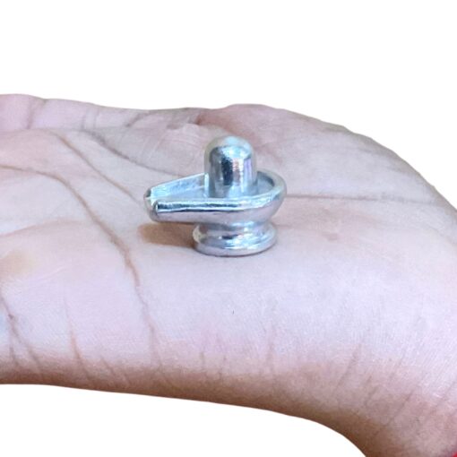 Certified Parad Shivling (0.75 Inches) (65 to 70% Mercury Content) - 25 Grams