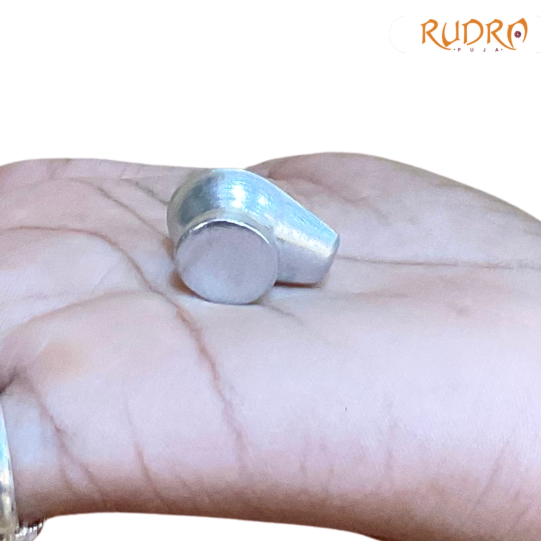Certified Parad Shivling (0.75 Inches) (65 to 70% Mercury Content) - 26 Grams