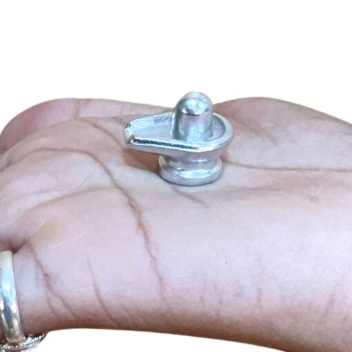 Certified Parad Shivling (0.75 Inches) (65 to 70% Mercury Content) - 26 Grams