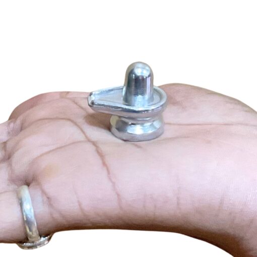 Certified Parad Shivling (0.75 Inches) (65 to 70% Mercury Content) - 51 Grams