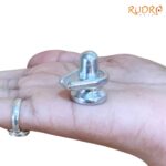 Certified Parad Shivling (1 Inches) (65 to 70% Mercury Content) - 51 Grams