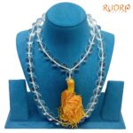 Crystal Simple Mala 16MM Beads – 108+1 Meditation & Prayer Necklace for Yoga, Mindfulness, and Spiritual Healing (Copy)