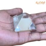 Crystal Sphatik Pyramid 1.25 Inches 99 Grams