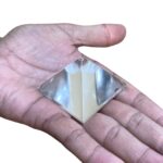 Crystal Sphatik Pyramid 1.25 Inches 99 Grams
