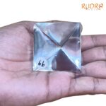 Crystal Sphatik Pyramid 1.25 Inches 99 Grams