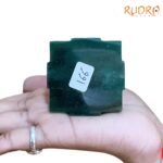 Green Jade Margatha Shree Yantra 2.5 inches (166 Grams)