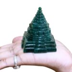 Green Jade Margatha Shree Yantra 3 inches (203 Grams)