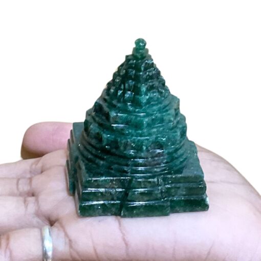 Green Jade Shree Yantra - ( 188 Gram)