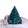 Green Jade Shree Yantra - 2.25 Inches - ( 131 Gram)