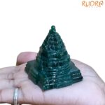 Green Jade Shree Yantra - 2.25 Inches - ( 131 Gram)