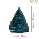 Green Jade Shree Yantra - 2.25 Inches - ( 131 Gram)