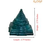 Green Jade Shree Yantra - ( 253 Gram)