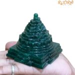 Green Jade Shree Yantra - ( 324 Gram)