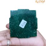 Green Jade Shree Yantra - ( 324 Gram)