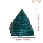 Green Jade Shree Yantra - ( 324 Gram)