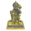 Hanuman Sitting Brass Idol - 3.75 inches ( 420 Grams )