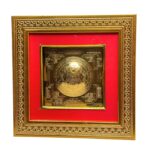 Kurma shree yantra gold plated with frame 8