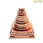 Mahamritunjay Meru 3d - 4 by 4 Inches - (740 Grams)
