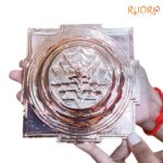 Pure Copper Hollow Meru Shree Yantra