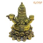 Saraswati Idol in Brass - 3 Inches ( 262 Grams )