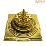Solid Akhand Meru Shree Yantra 6 Gold Plated