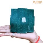 Green Jade Margatha Shree Yantra 4 inches (777 Grams)