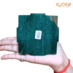 Green Jade Margatha Shree Yantra 4.25 inches (872 Grams)