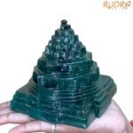 Green Jade Shree Yantra - (1261 Gram)